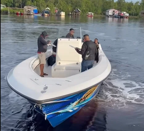 Mohamed Boat Damage