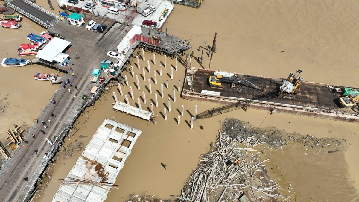 Parika Stelling diversion jetty to be completed Monday